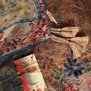 Johnny Was silk scarf.